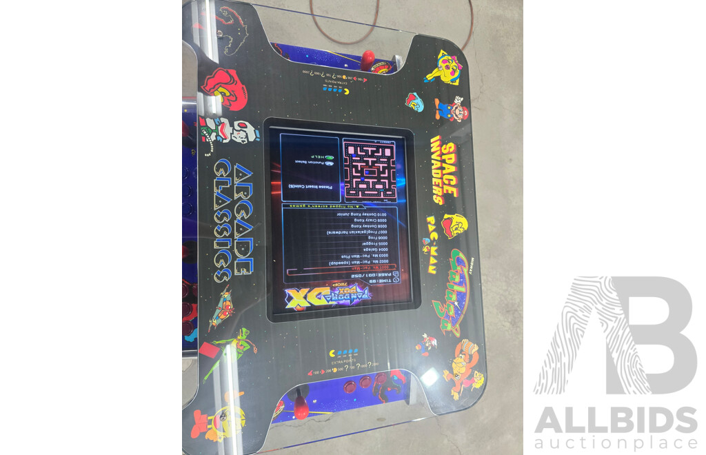 Arcade Cocktail Table - Pandora Box System