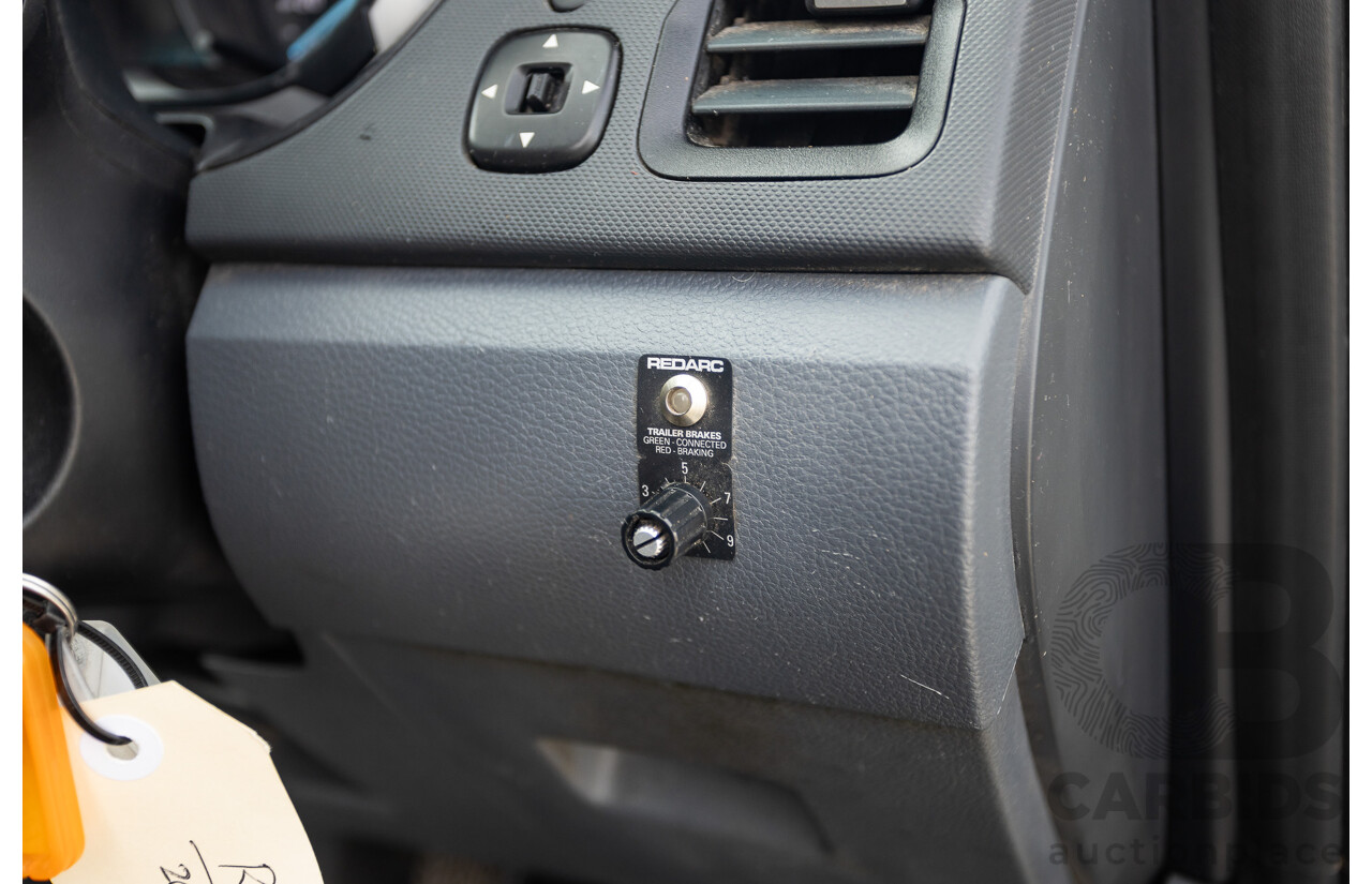 6/2013 Ford Ranger XLS (4x4) PX Dual Cab Utility White Turbo Diesel 3.2L