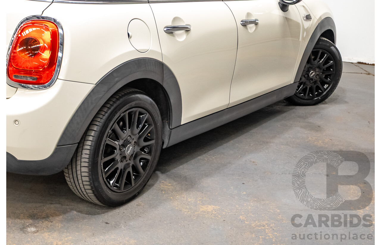 9/2015 Mini Cooper F55 5D Hatchback Pepper White Turbo 1.5L