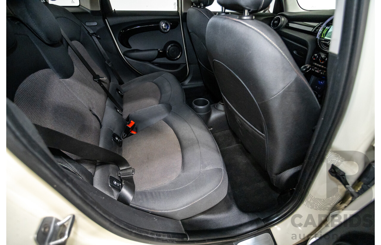 9/2015 Mini Cooper F55 5D Hatchback Pepper White Turbo 1.5L