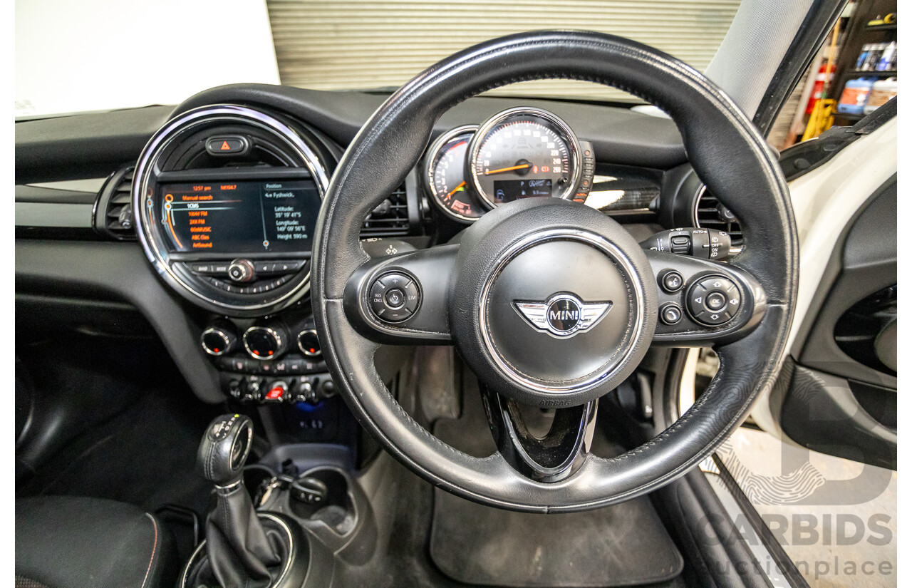 9/2015 Mini Cooper F55 5D Hatchback Pepper White Turbo 1.5L