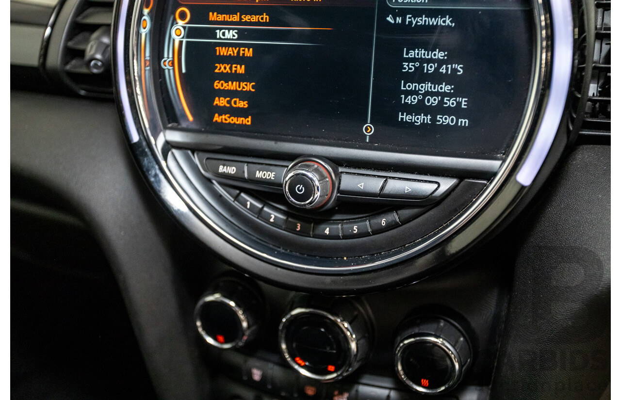 9/2015 Mini Cooper F55 5D Hatchback Pepper White Turbo 1.5L