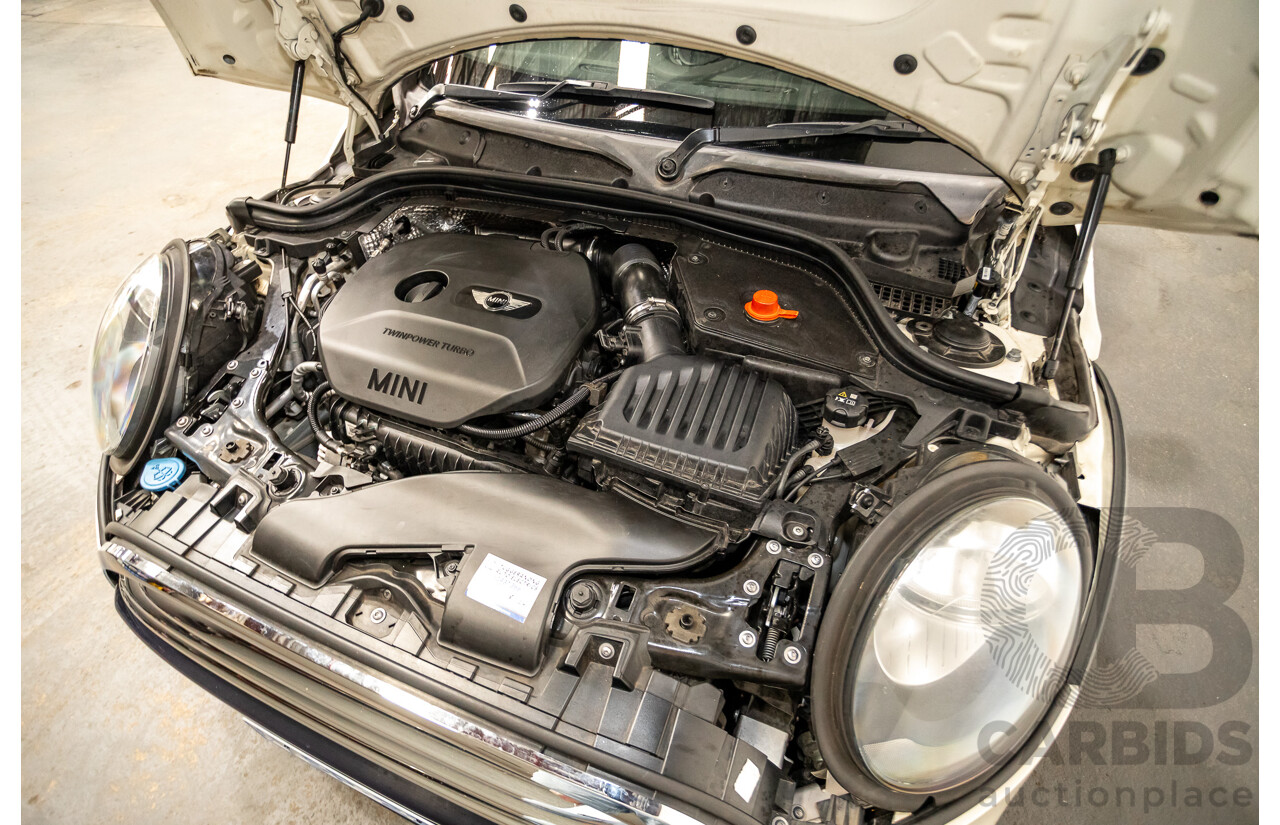 9/2015 Mini Cooper F55 5D Hatchback Pepper White Turbo 1.5L