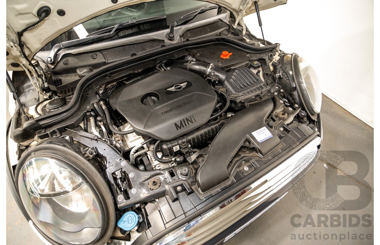9/2015 Mini Cooper F55 5D Hatchback Pepper White Turbo 1.5L
