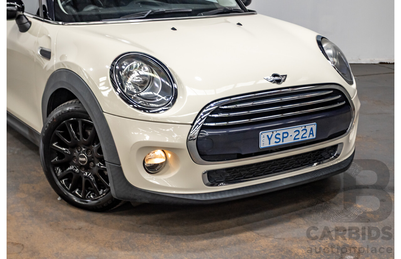 9/2015 Mini Cooper F55 5D Hatchback Pepper White Turbo 1.5L