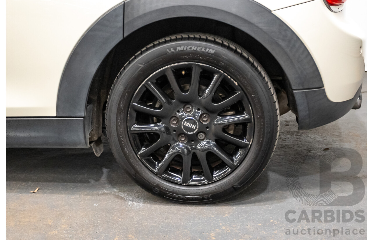 9/2015 Mini Cooper F55 5D Hatchback Pepper White Turbo 1.5L