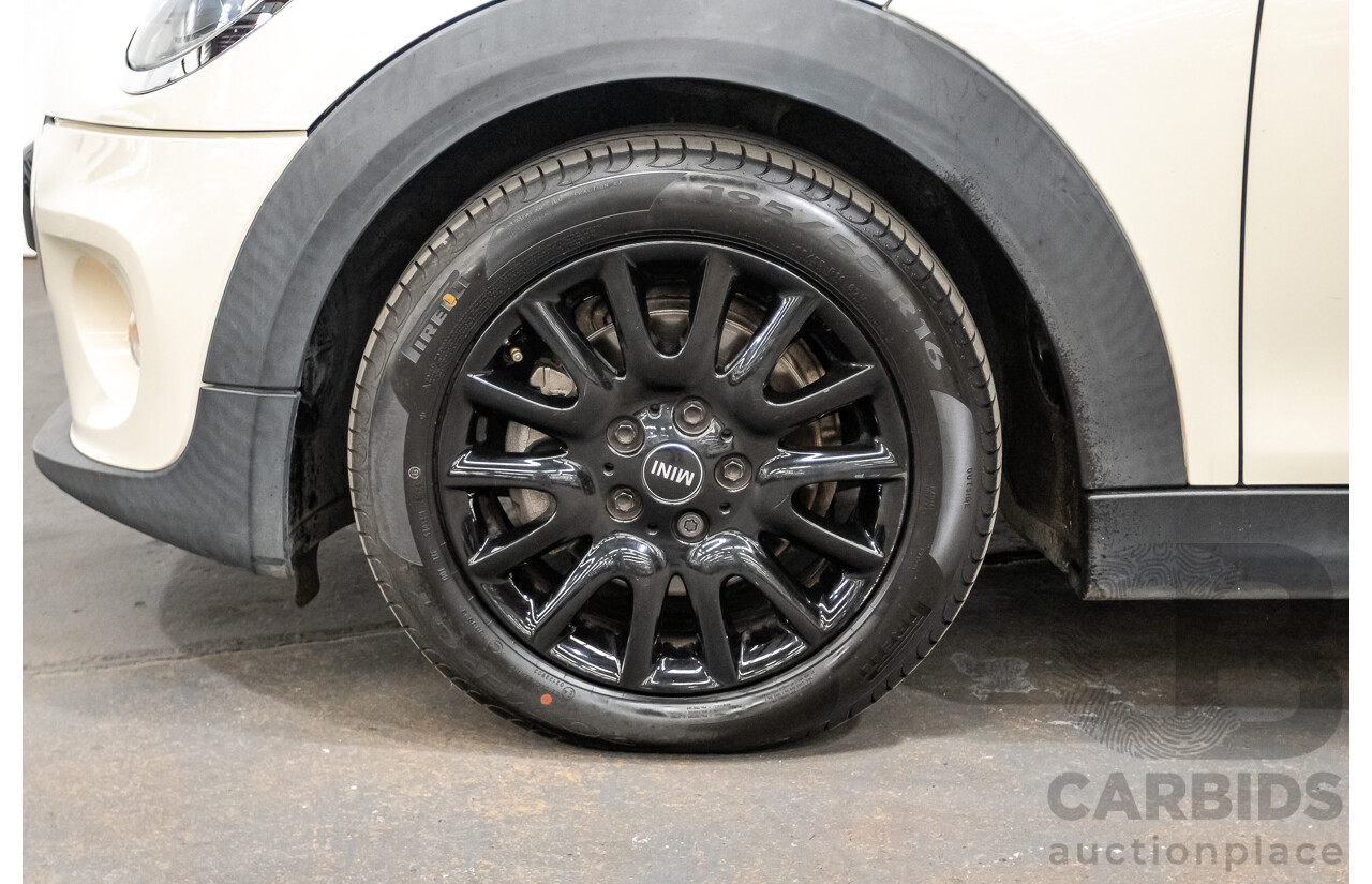 9/2015 Mini Cooper F55 5D Hatchback Pepper White Turbo 1.5L