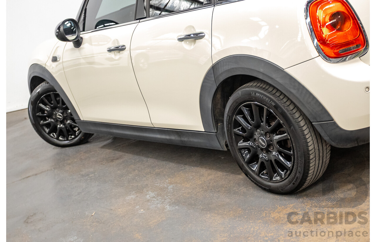 9/2015 Mini Cooper F55 5D Hatchback Pepper White Turbo 1.5L