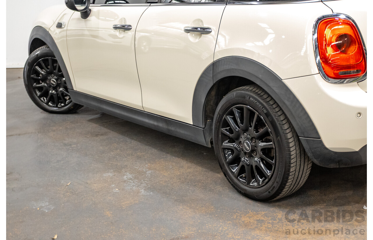 9/2015 Mini Cooper F55 5D Hatchback Pepper White Turbo 1.5L