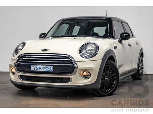 9/2015 Mini Cooper F55 5D Hatchback Pepper White Turbo 1.5L