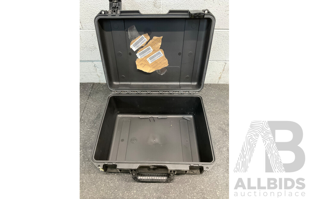 RYOBI 18V ONE+ Hammer Drill (RPD18) Skin Only and PELICAN Storm Case (IM2450) No Foam - Lot of 2