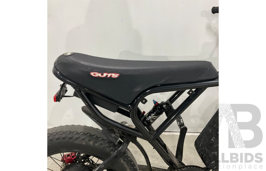 Black Fat Tire E-bike