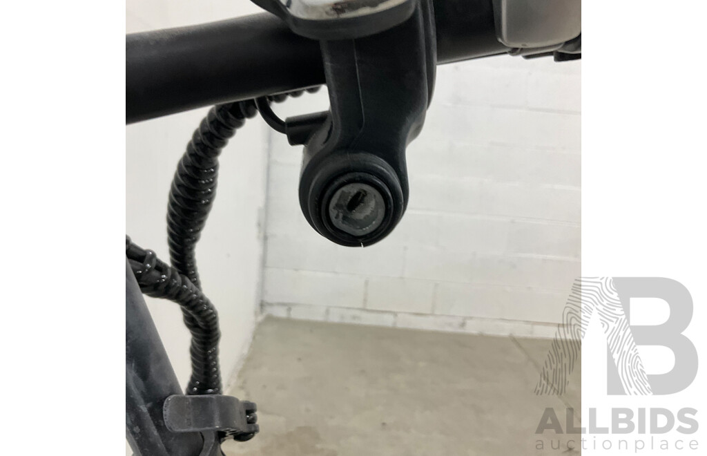 Black Foldable E-bike