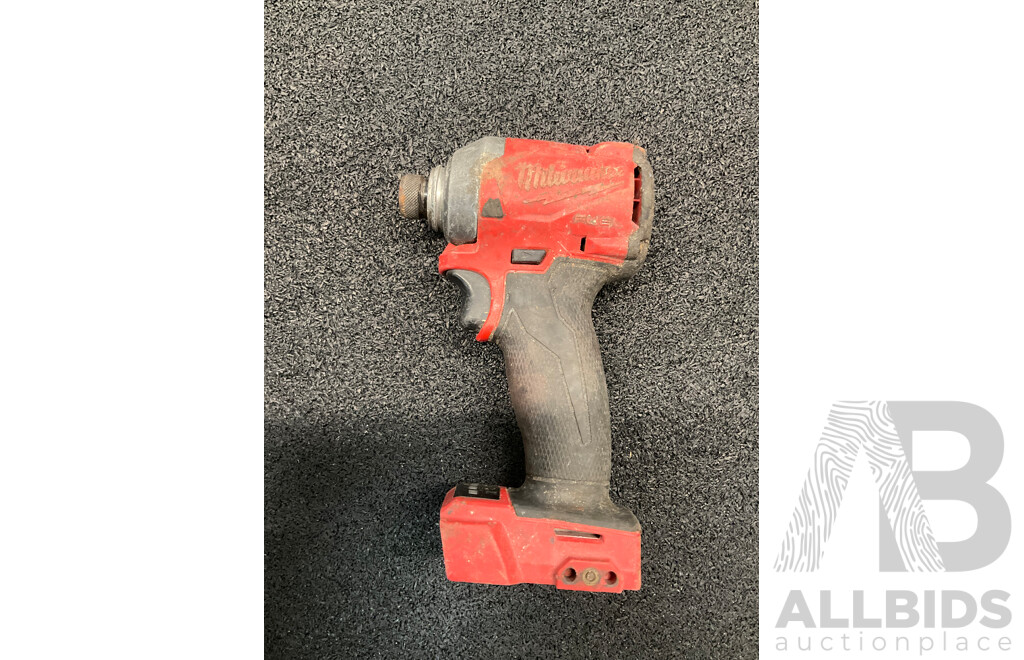 MILWAUKEE M18 FUEL 18V Rotary Hammer, Hammer Drill and Impact Driver - Lot of 3