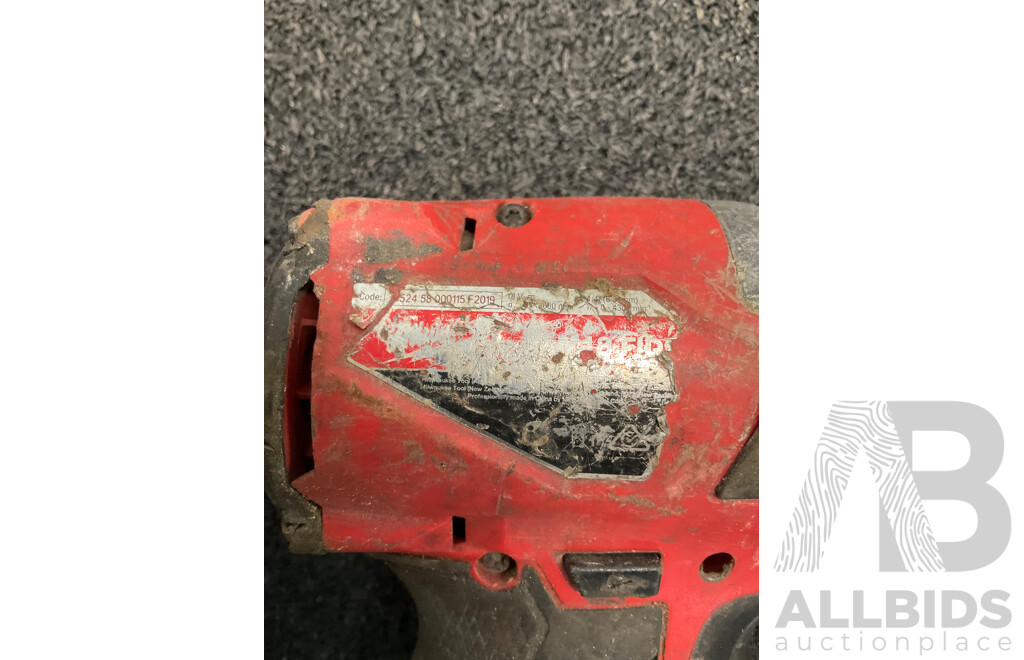 MILWAUKEE M18 FUEL 18V Rotary Hammer, Hammer Drill and Impact Driver - Lot of 3