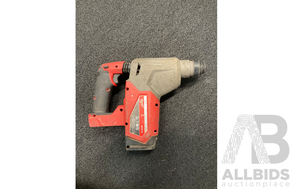 MILWAUKEE M18 FUEL 18V  Rotary Hammer, Hammer Drill and Impact Driver - Lot of 3