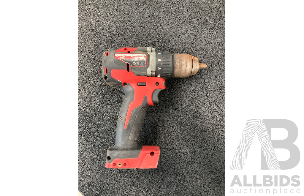 MILWAUKEE M18 FUEL 18V Rotary Hammer, Hammer Drill and Hammer Drill - Lot of 3