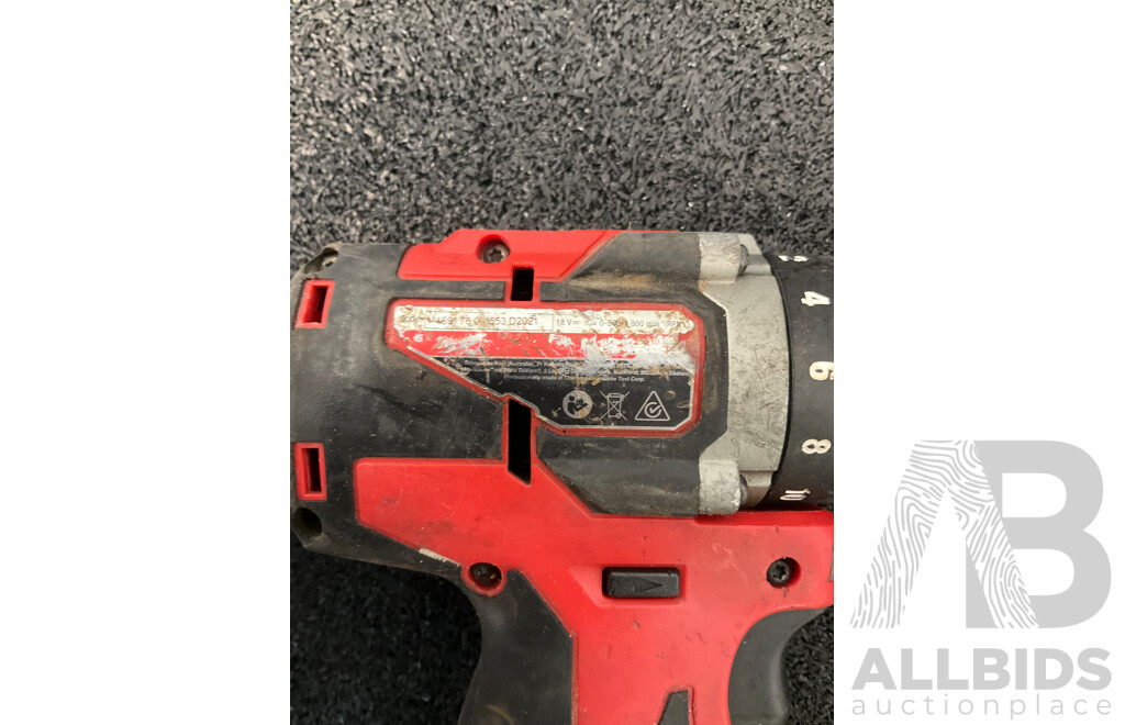 MILWAUKEE M18 FUEL 18V Rotary Hammer, Hammer Drill and Hammer Drill - Lot of 3