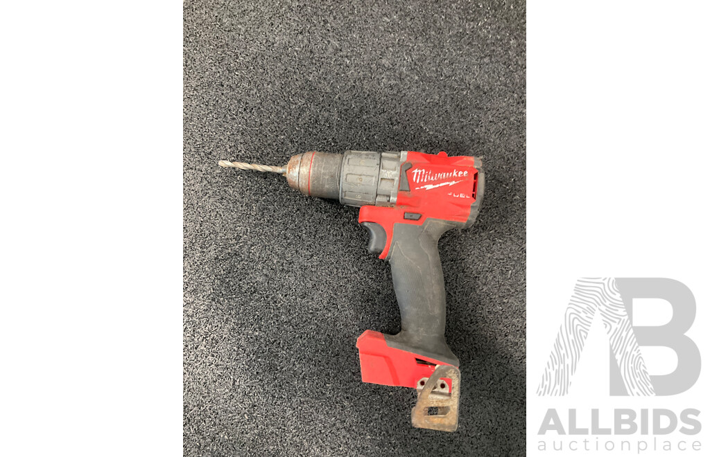 MILWAUKEE M18 FUEL 18V  Rotary Hammer, Hammer Drill and Hammer Drill - Lot of 3