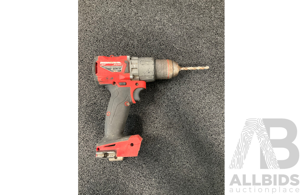 MILWAUKEE M18 FUEL 18V  Rotary Hammer, Hammer Drill and Hammer Drill - Lot of 3