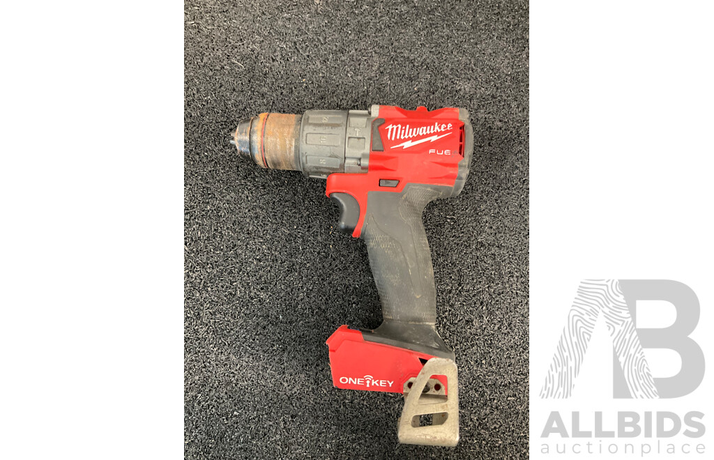 MILWAUKEE 18V FUEL Hammer Drill (M18 ONEPD2) and Impact Driver - Lot of 2