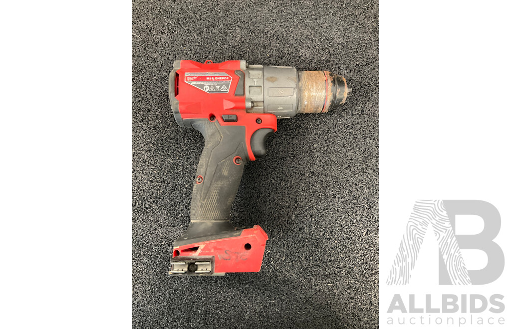 MILWAUKEE 18V FUEL Hammer Drill (M18 ONEPD2) and Impact Driver - Lot of 2