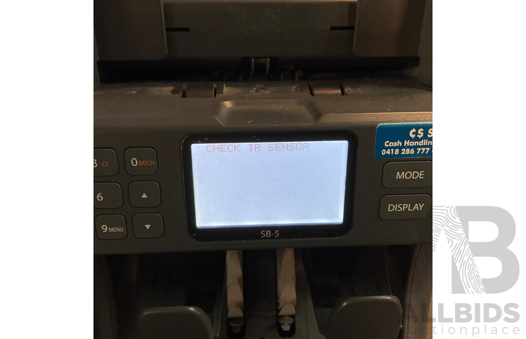 MIB SB-5 Dual Pocket Note Counter / Sorter