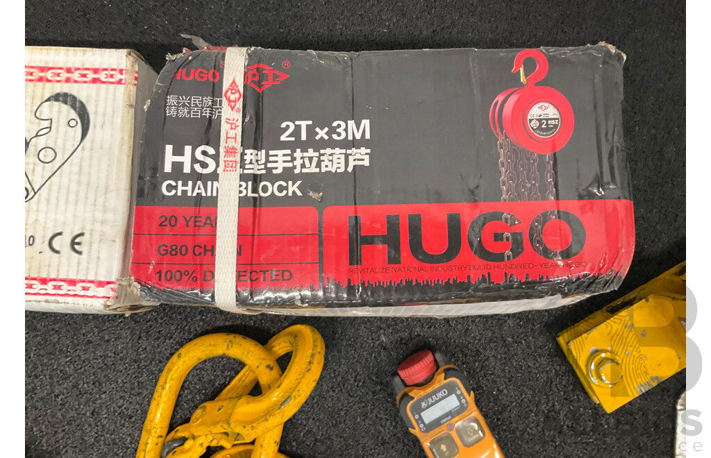 Various Pieces of Lifting Equipment