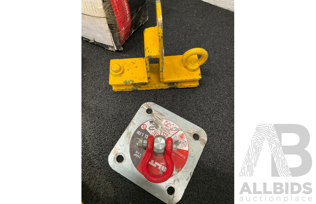 Various Pieces of Lifting Equipment