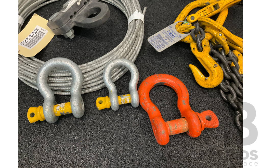 Various Pieces of Lifting Equipment