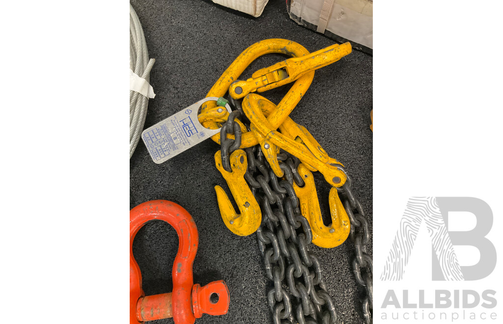 Various Pieces of Lifting Equipment