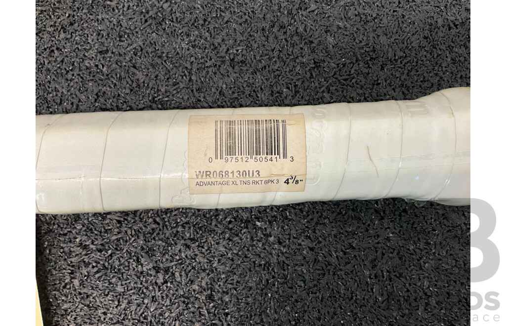 WILSON Advantage XL Tennis Racket and Skateboard - Lot of 2