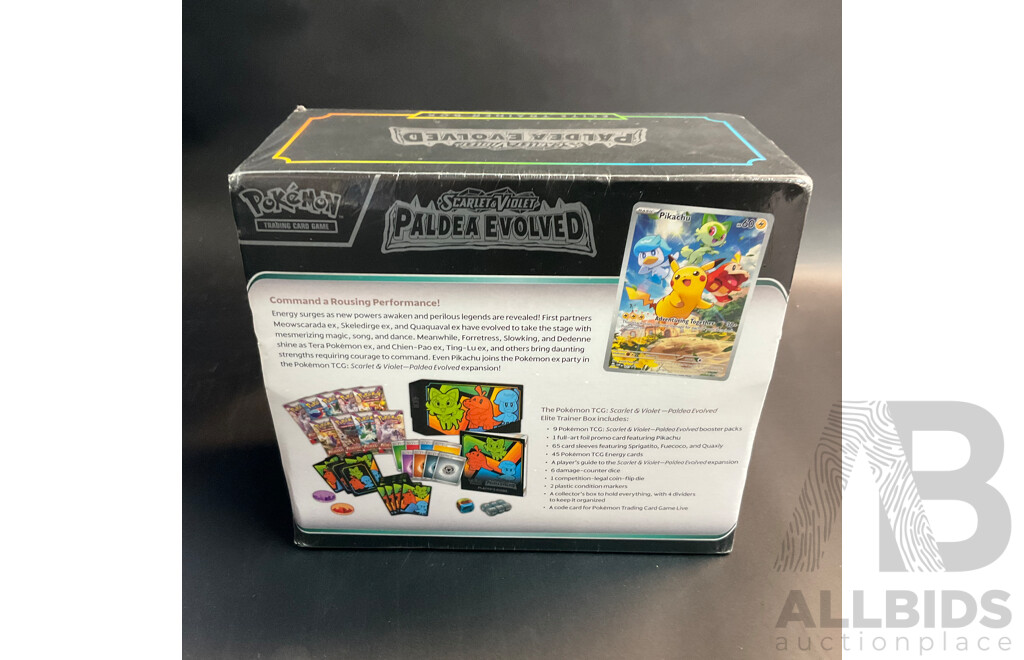 Pokemon Paldea Evolved Elite Trainer Box - Sealed