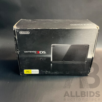 NINTENDO 3DS Cosmos Black Console