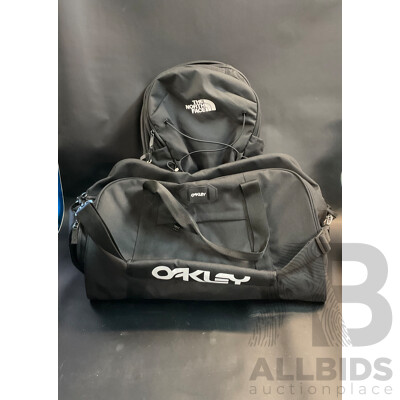 OAKLEY Carry Bag & the North Face Backpack