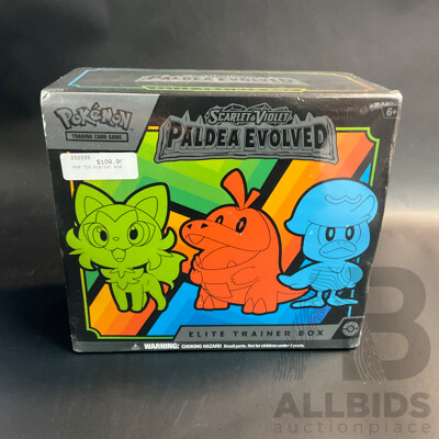 Pokemon Paldea Evolved Elite Trainer Box - Sealed