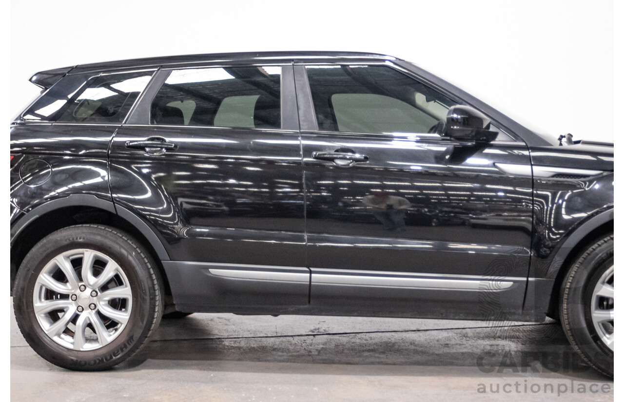 06/2014 Range Rover Evoque SD4 PURE (AWD) LV MY14 5D Wagon Santorini Black Turbo Diesel 2.2L