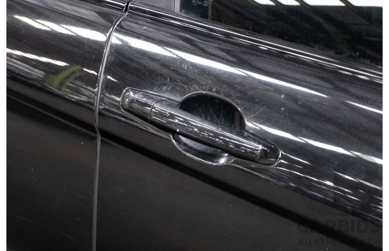 06/2014 Range Rover Evoque SD4 PURE (AWD) LV MY14 5D Wagon Santorini Black Turbo Diesel 2.2L