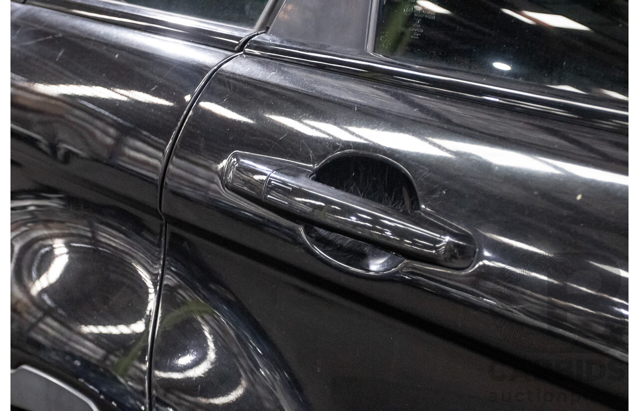 06/2014 Range Rover Evoque SD4 PURE (AWD) LV MY14 5D Wagon Santorini Black Turbo Diesel 2.2L