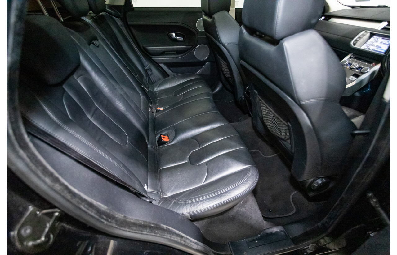 06/2014 Range Rover Evoque SD4 PURE (AWD) LV MY14 5D Wagon Santorini Black Turbo Diesel 2.2L