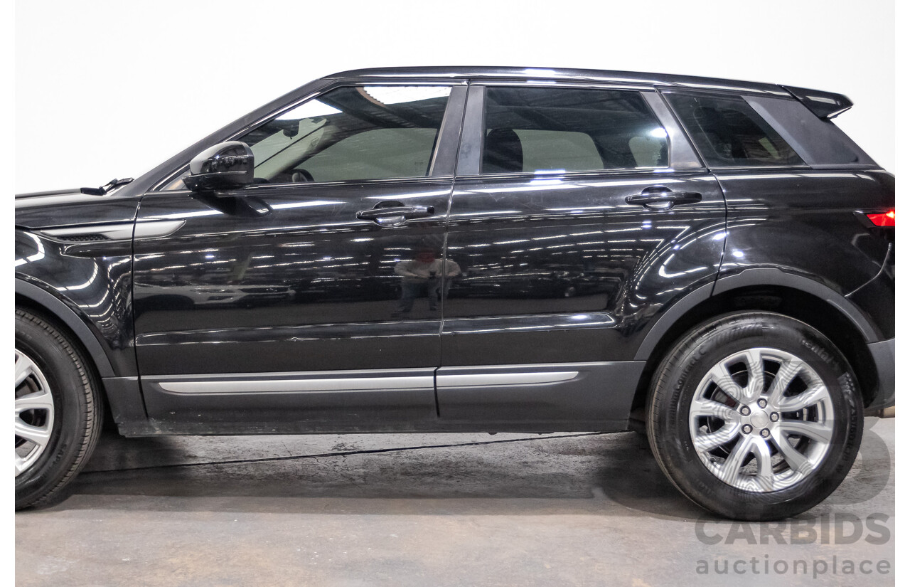 06/2014 Range Rover Evoque SD4 PURE (AWD) LV MY14 5D Wagon Santorini Black Turbo Diesel 2.2L