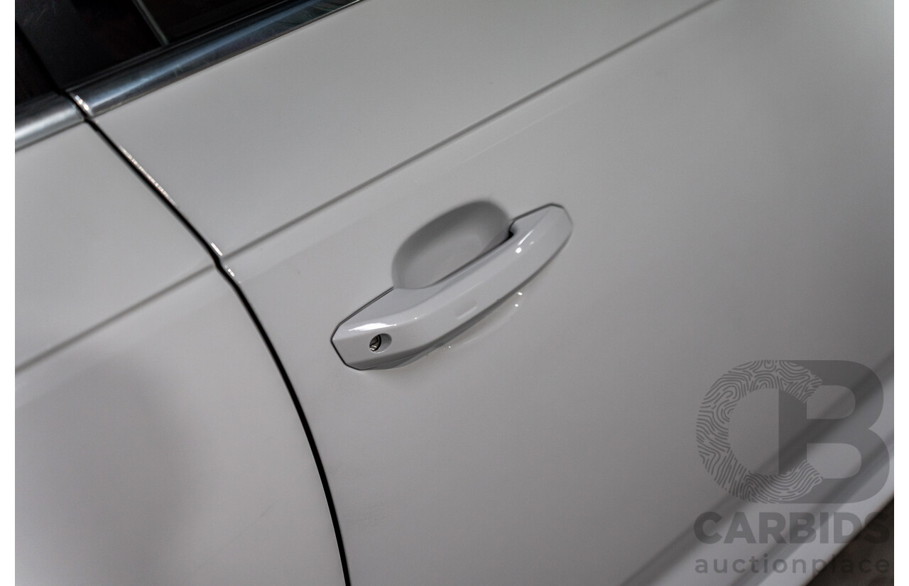 4/2017 Audi A4 2.0 TFSI Quattro Sport (AWD) F4 MY17 (B9) 4d Wagon Glacier White Pearl Turbo 2.0L