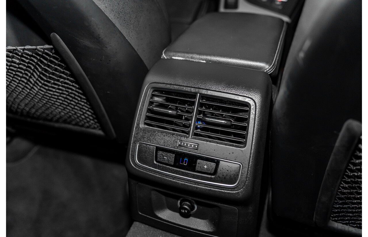 4/2017 Audi A4 2.0 TFSI Quattro Sport (AWD) F4 MY17 (B9) 4d Wagon Glacier White Pearl Turbo 2.0L