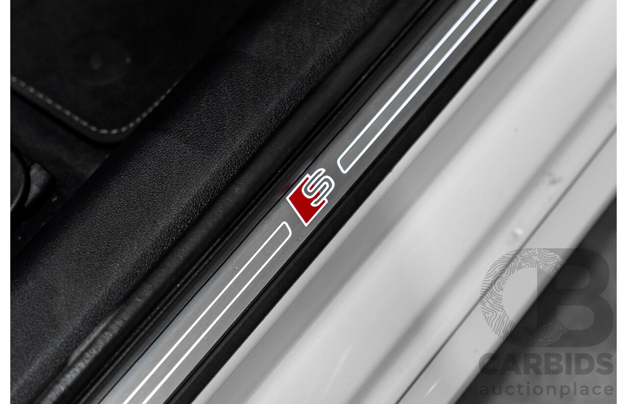 4/2017 Audi A4 2.0 TFSI Quattro Sport (AWD) F4 MY17 (B9) 4d Wagon Glacier White Pearl Turbo 2.0L