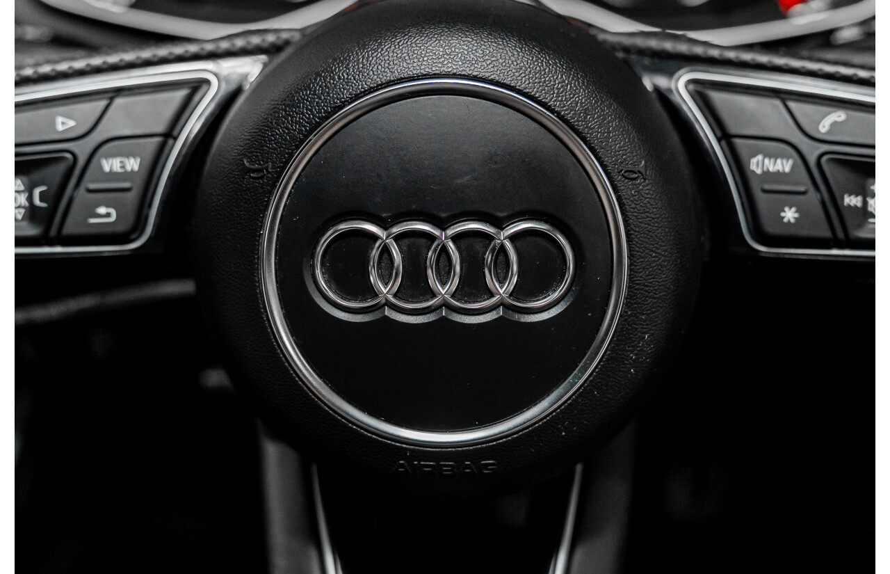 4/2017 Audi A4 2.0 TFSI Quattro Sport (AWD) F4 MY17 (B9) 4d Wagon Glacier White Pearl Turbo 2.0L