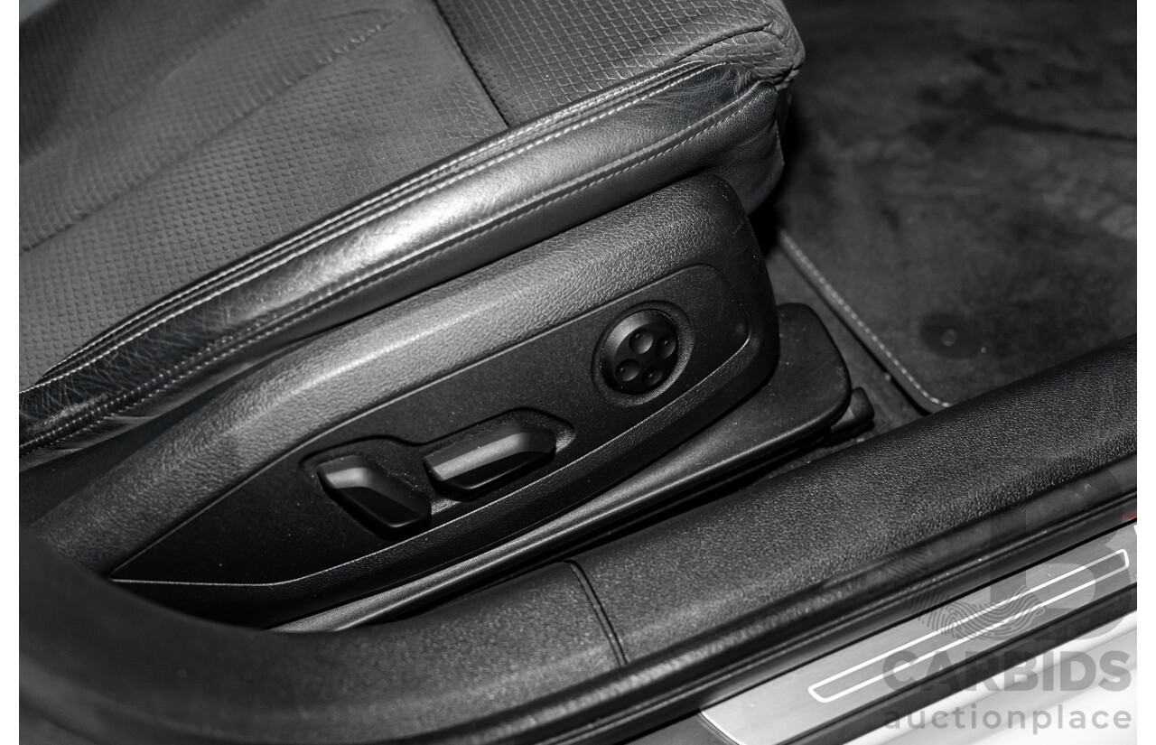 4/2017 Audi A4 2.0 TFSI Quattro Sport (AWD) F4 MY17 (B9) 4d Wagon Glacier White Pearl Turbo 2.0L