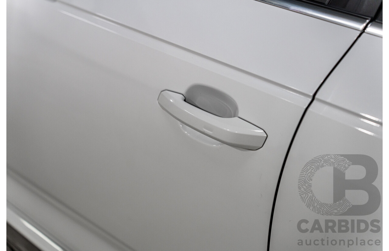 4/2017 Audi A4 2.0 TFSI Quattro Sport (AWD) F4 MY17 (B9) 4d Wagon Glacier White Pearl Turbo 2.0L