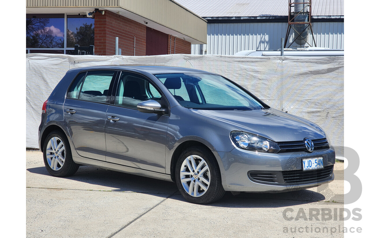 1/2012 Volkswagen Golf 118 TSI Comfortline 1K MY12 5d Hatchback Grey 1.4L