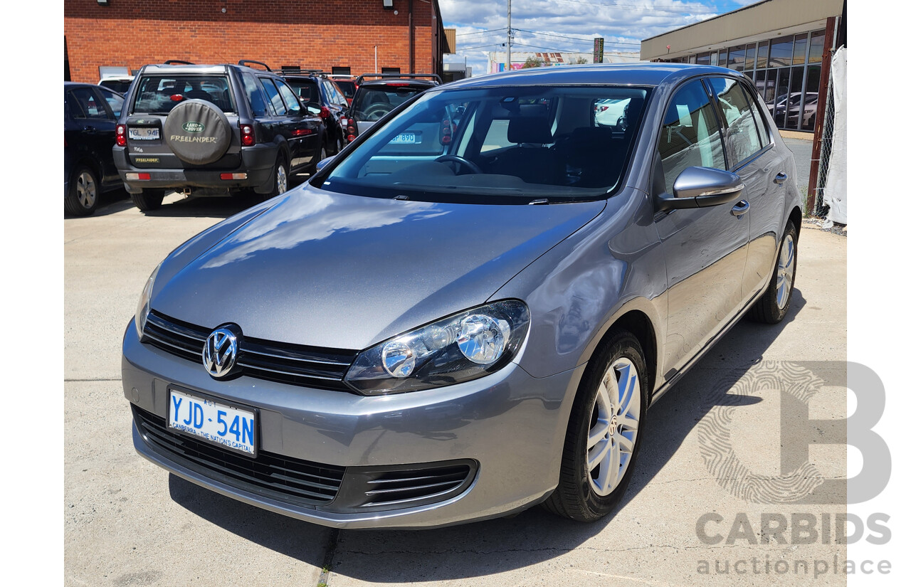1/2012 Volkswagen Golf 118 TSI Comfortline 1K MY12 5d Hatchback Grey 1.4L