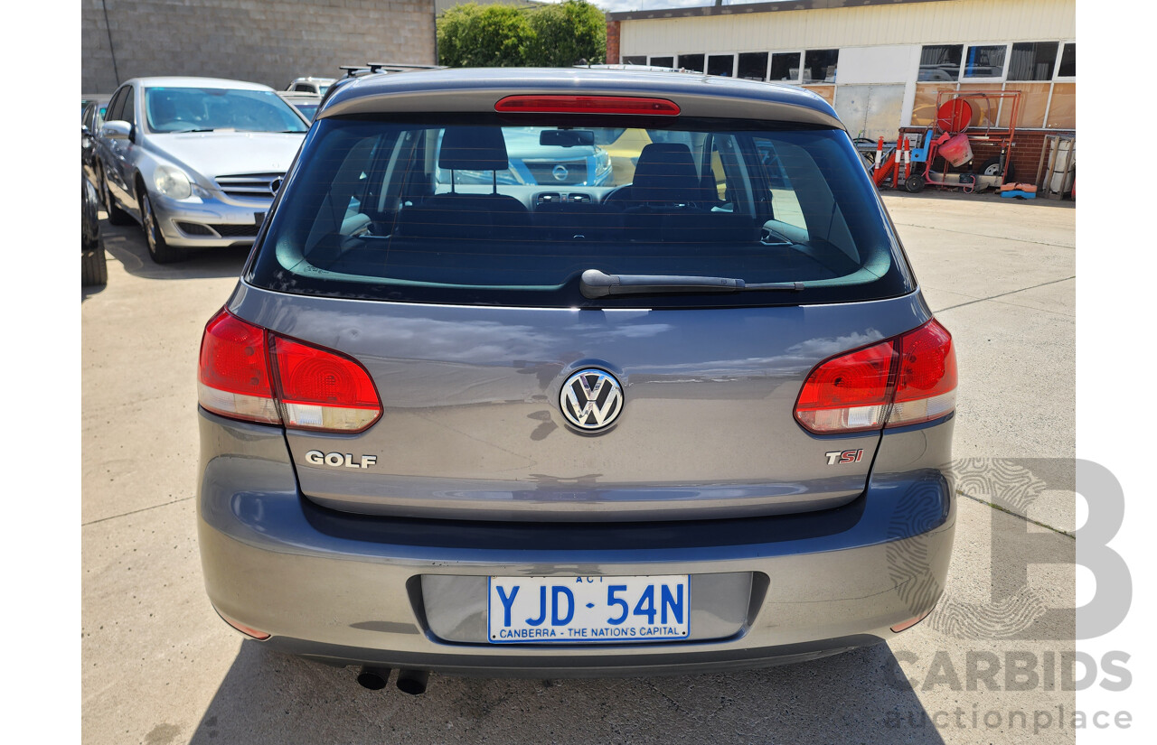 1/2012 Volkswagen Golf 118 TSI Comfortline 1K MY12 5d Hatchback Grey 1.4L